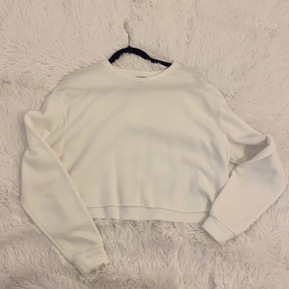 Cropped Topshop sweatshirt